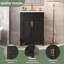 Meuble-lavabo de salle de bain avec lavabo supérieur, 2 portes à fermeture douce-1687775368