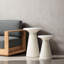 Fania Concrete Outdoor Side Table-1540960174