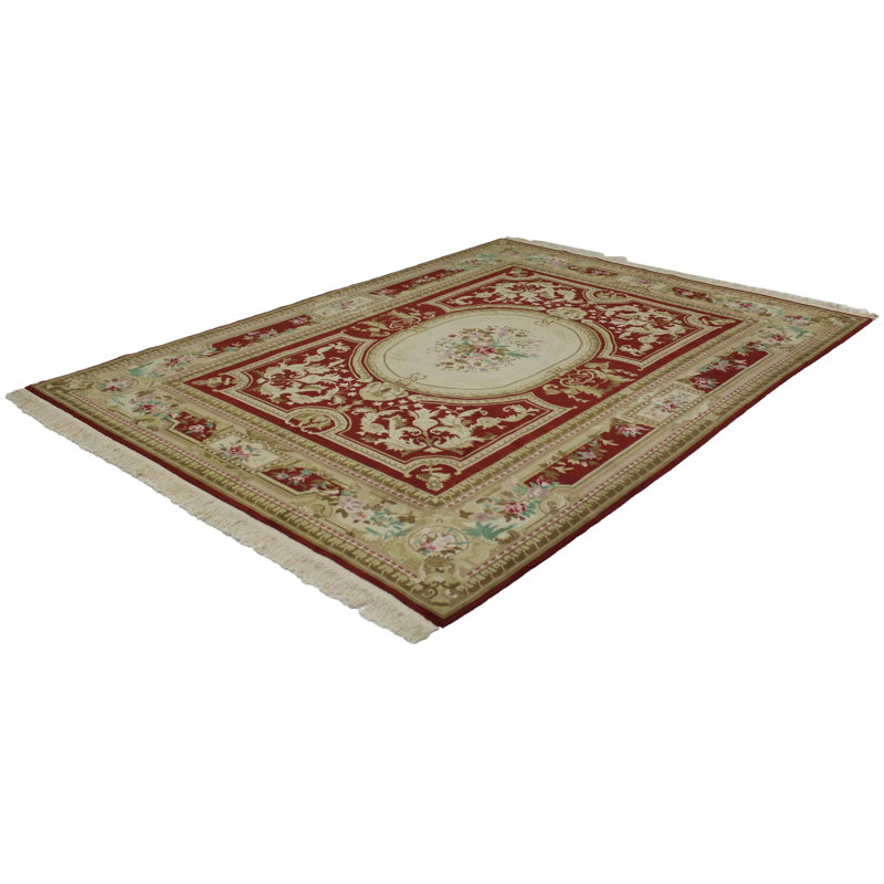 9'X12' Oriental Area Rug in Red