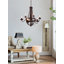 Lustre empire à 6 lumières de style bougie Flippen