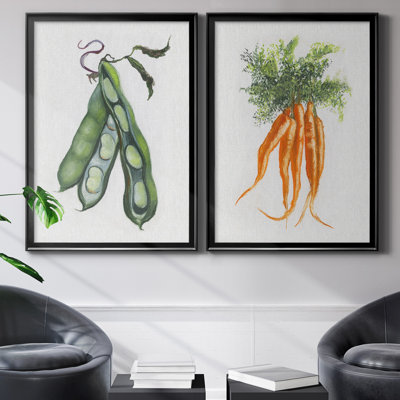 «Garden Fresh Peas», ensemble de 2 reproductions d'art
