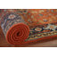 Tapis de couloir indien orange 3x8