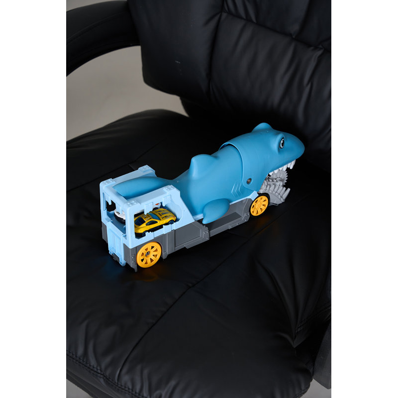 Deep-Sea Speed King! Dual-Form Shark Alloy Car Set
