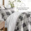 Édredon en duvet synthétique toutes saisons Gingham-2580687