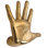 Hand on the Wall Figurine