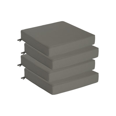 20" x 20" x 3.15" Outdoor/Indoor Patio Seat Cushions, 35D High‑Density Foam All‑Weather Chair Cushions