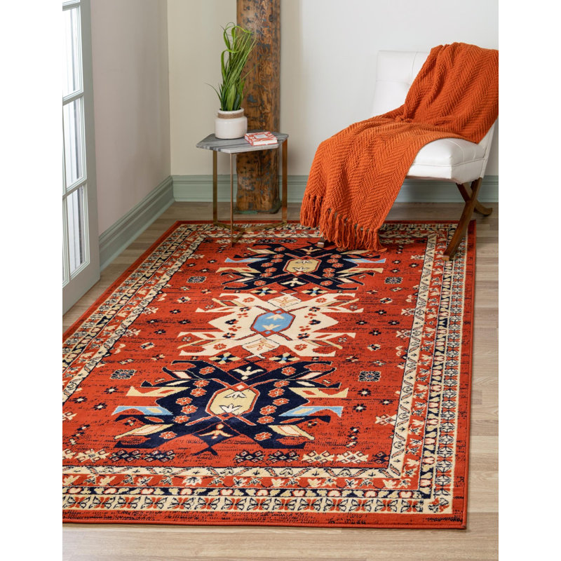 Eesi Oriental Indoor Rug, Rectangle 5'1" x 8'