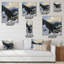 Horloge murale View on Snowy-98347984