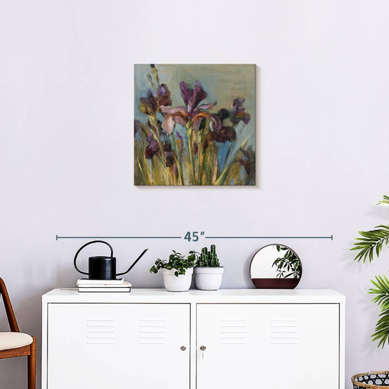 Harnek Spring Iris I, 20'' H x 20'' W