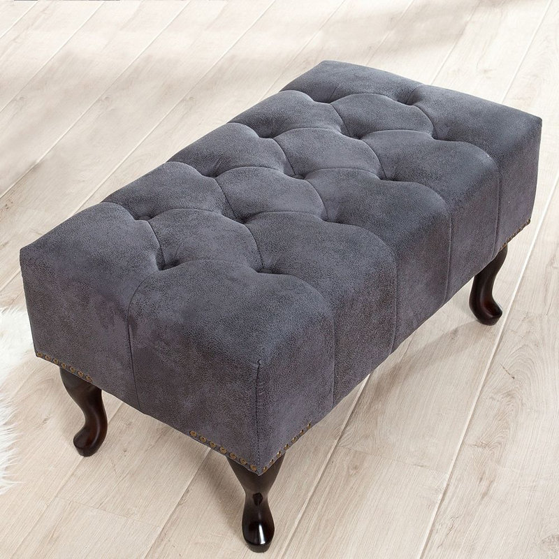 Aguanga Polyester Upholstered Bench