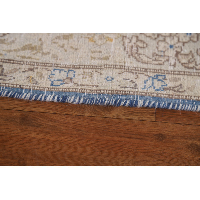 One-of-a-Kind 9'8" X 12'11" 1950s Wool Area Rug in