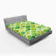 Drap-housse orange Ambesonne-106771400-106771344