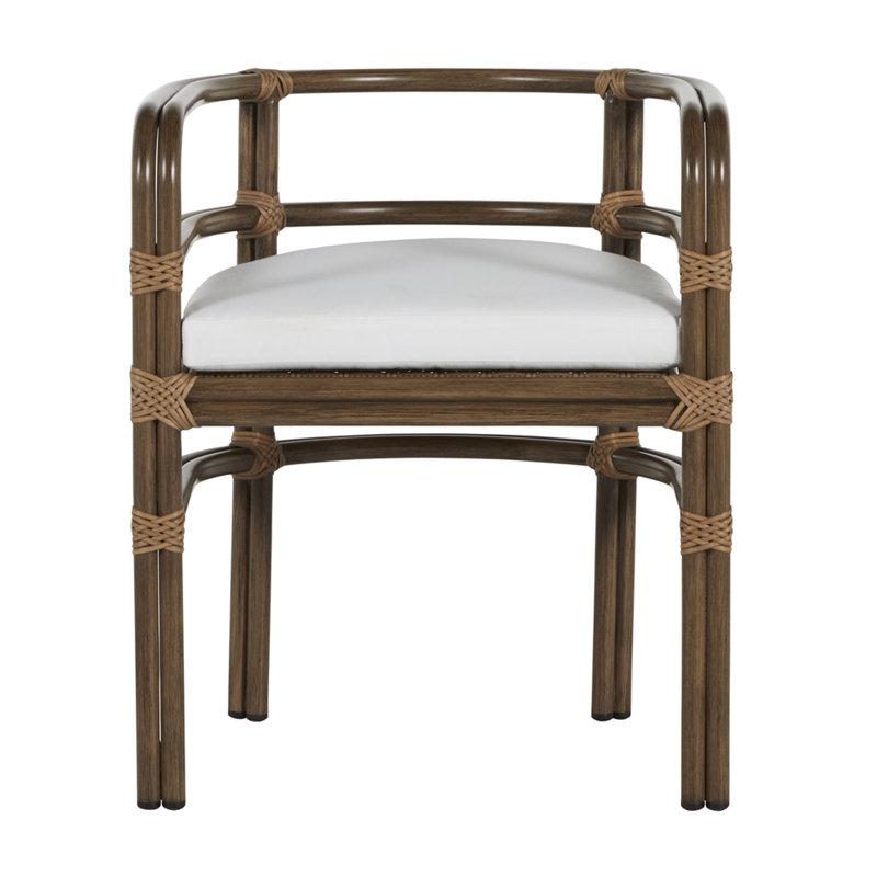 Malibu Arm Chair, Welt, Linen Navy