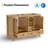 Wimer 48" Double Bathroom Vanity Base Only, Sink Top not Included, Assembly Required-124451066-100724682
