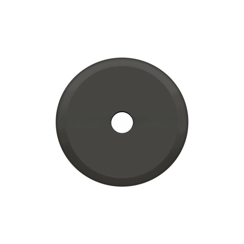 Metal Knob Backplate, Oil-Rubber Bronze