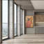  «Shadowing» par Bebe Keith, art mural sur toile, 40 po x 60 po