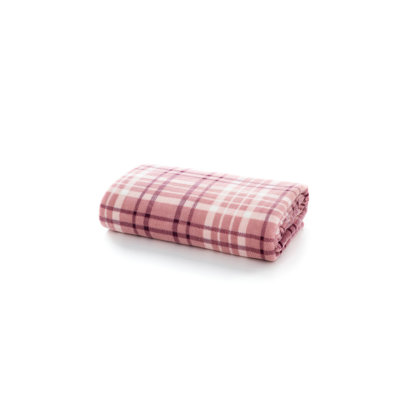 Deyongs 1846 Snuggle Soft Check Fleece Throw
