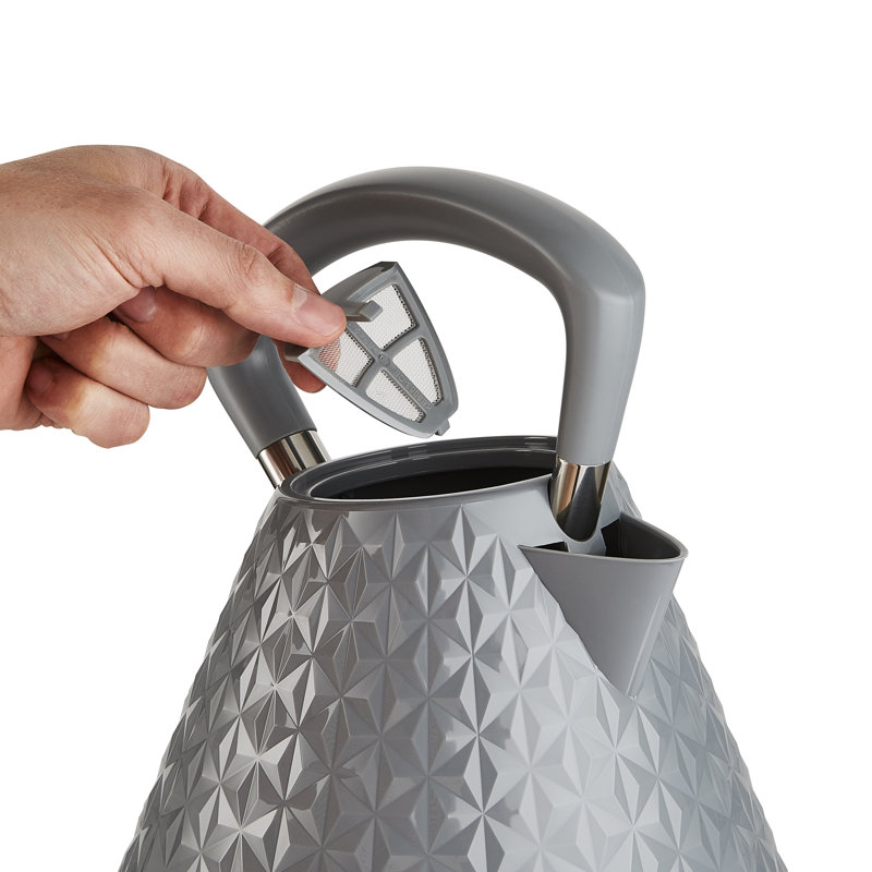 Morphy Richards Vector Pyramid Kettle Grey