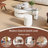 Addaly Tempered Glass Top Coffee Table-2047004375