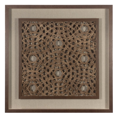 Handmade Abstract Wall Decor on Paper