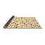 Tapis crème/rose/brun zone contemporaine-838729373
