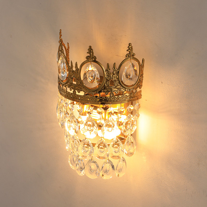 Crystal Wall Sconce, 1 Light