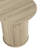 Aurel Modern 21.7" Fluted Pedestal Round End Table-373699137