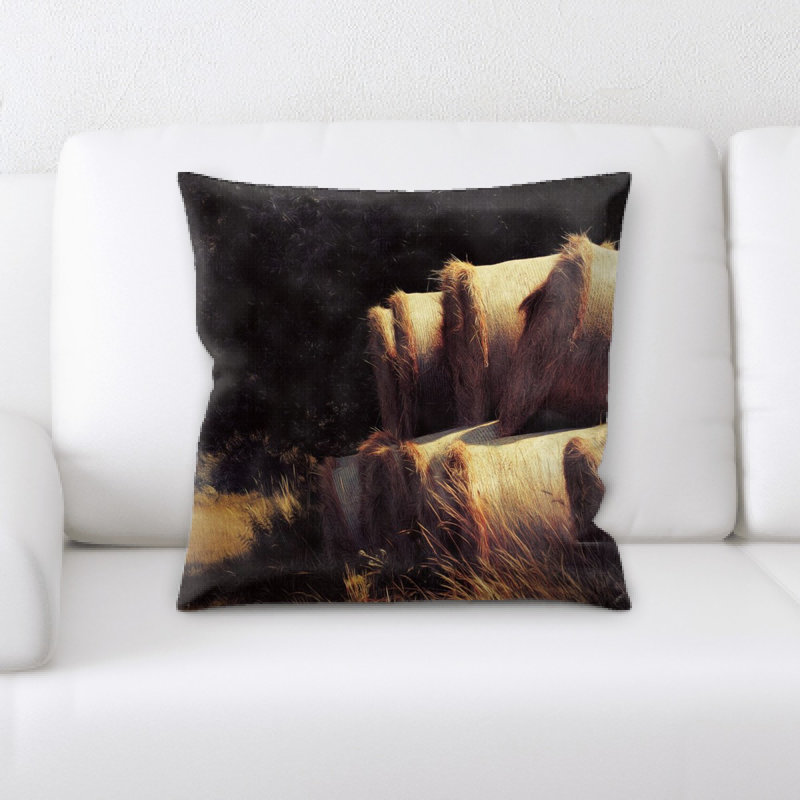 Microsuede Throw Pillow