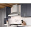 48" Titan 750 CFM Ducted Wall Mount Range Hood in Silver with Nightlight