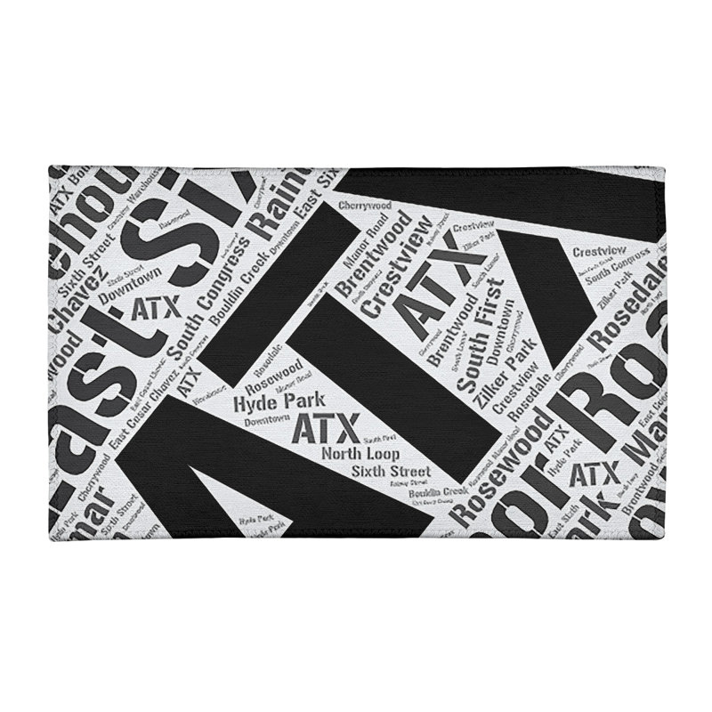 Chenille Indoor Rug, Rectangle 2' x 3'