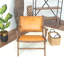 Fauteuil en cuir Daniel