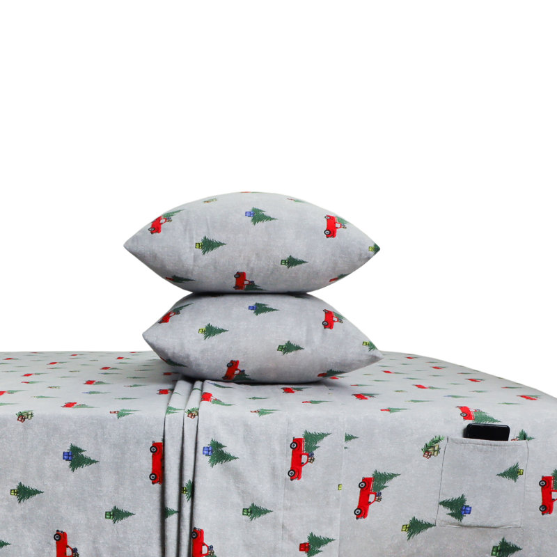 Flannel Sheet Set, Full/Double
