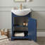Meuble-lavabo de salle de bain avec lavabo en céramique-991674943