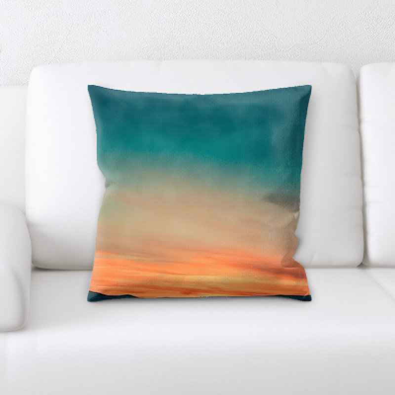 Landscapes Microsuede Reversible Throw Pillow
