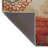 Green-Red Themed Multi-Colored Powder Flower Patterned Creative Modern Decorative Rug-1461078284