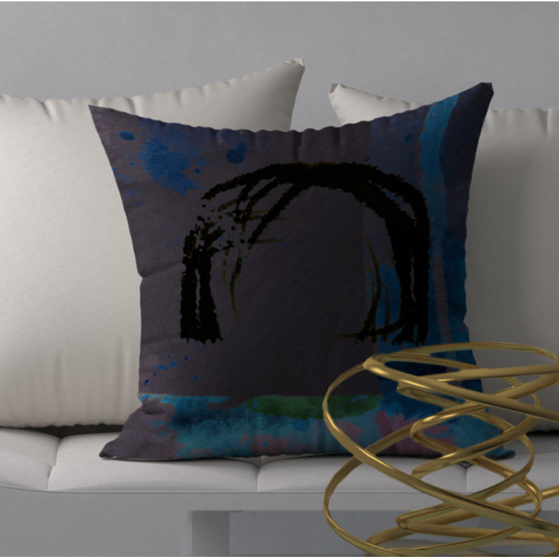 K.O. Housse et insert de coussin carré Fascinating, 20 po X 20 po