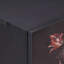 Solid Wood Rectangle Accent Cabinet