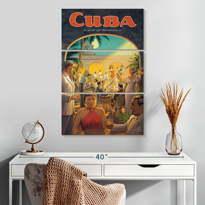Cuba, terre de romance, H 32 po x l 20 po