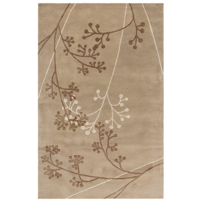 Soho Hand Tufted Wool Floral Rug