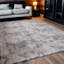 Tapis pelucheux ultra doux 5 pi x 7 pi Gernie