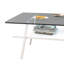 Table basse rectangulaire, plateau de table en verre trempé avec pieds en métal-1846285360-1846285365