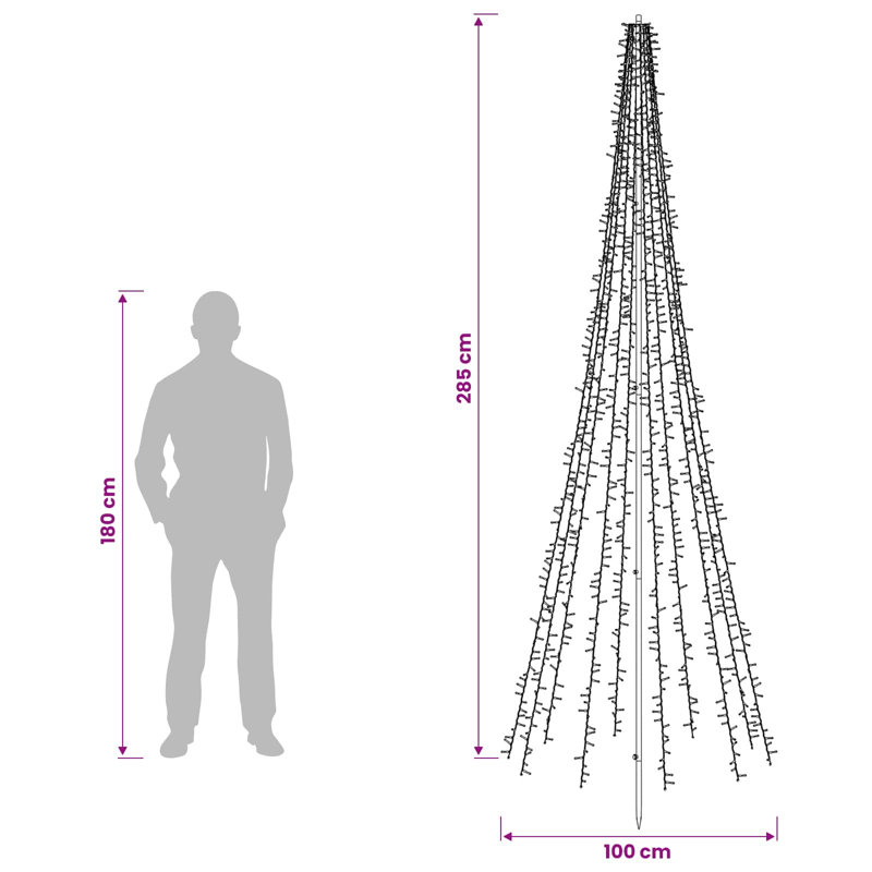 Christmas Tree, 285 cm