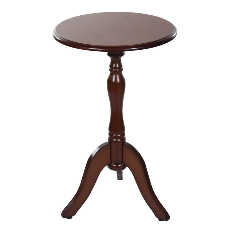Harbor Breeze Round Pedestal Side Table - Blush Pink, Blush Pink