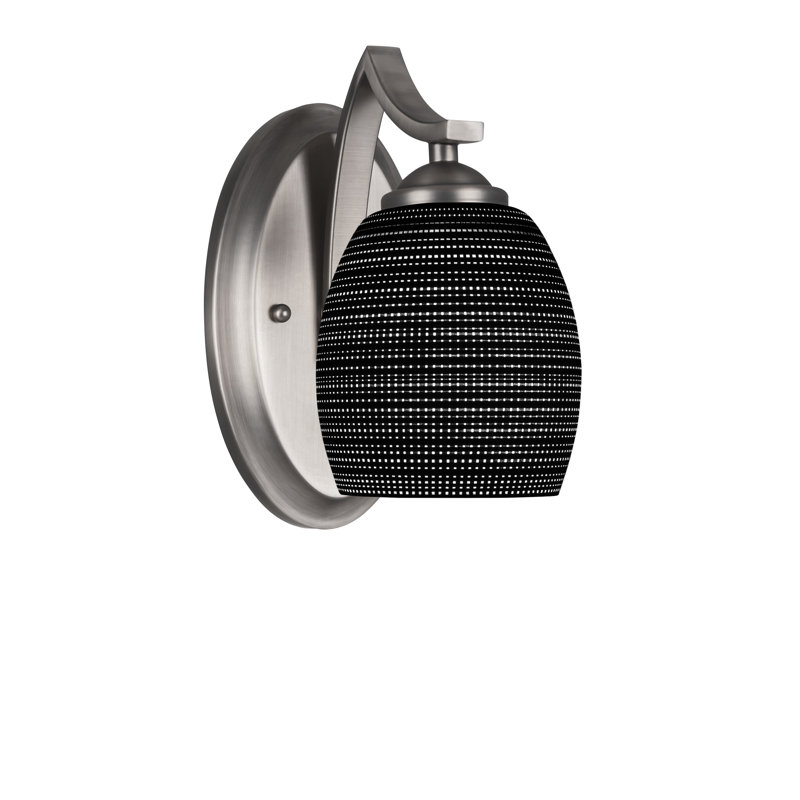 Zilo Wall Sconce, Graphite, Gray