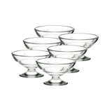Abeilles Glass Dessert Bowl