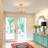 Modern 4 Light Crystal Shade Semi Flush Mount Ceiling Lighting-1541653465