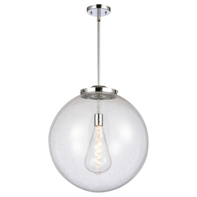 Franklin Restoration - Alphonsa - 1 Light 221-1S Stem Hung Pendant - LED Bulb