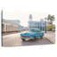 Voiture cubaine bleue Mehar-107853159