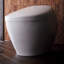 Toilette à double chasse 1,0 ou 0,8 GPF TOTO® NEOREST® NX2 avec siège de bidet intégré, EWATER + ® et ACTILIGHT® - coton blanc