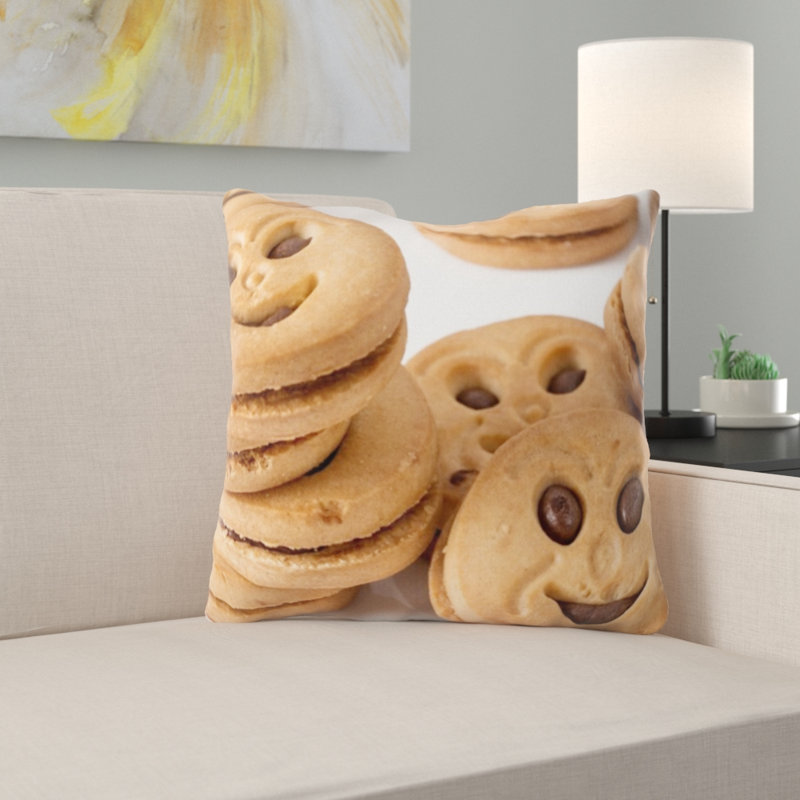 Microsuede Throw Pillow